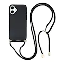 Cover halskæde strop iPhone 17 sort