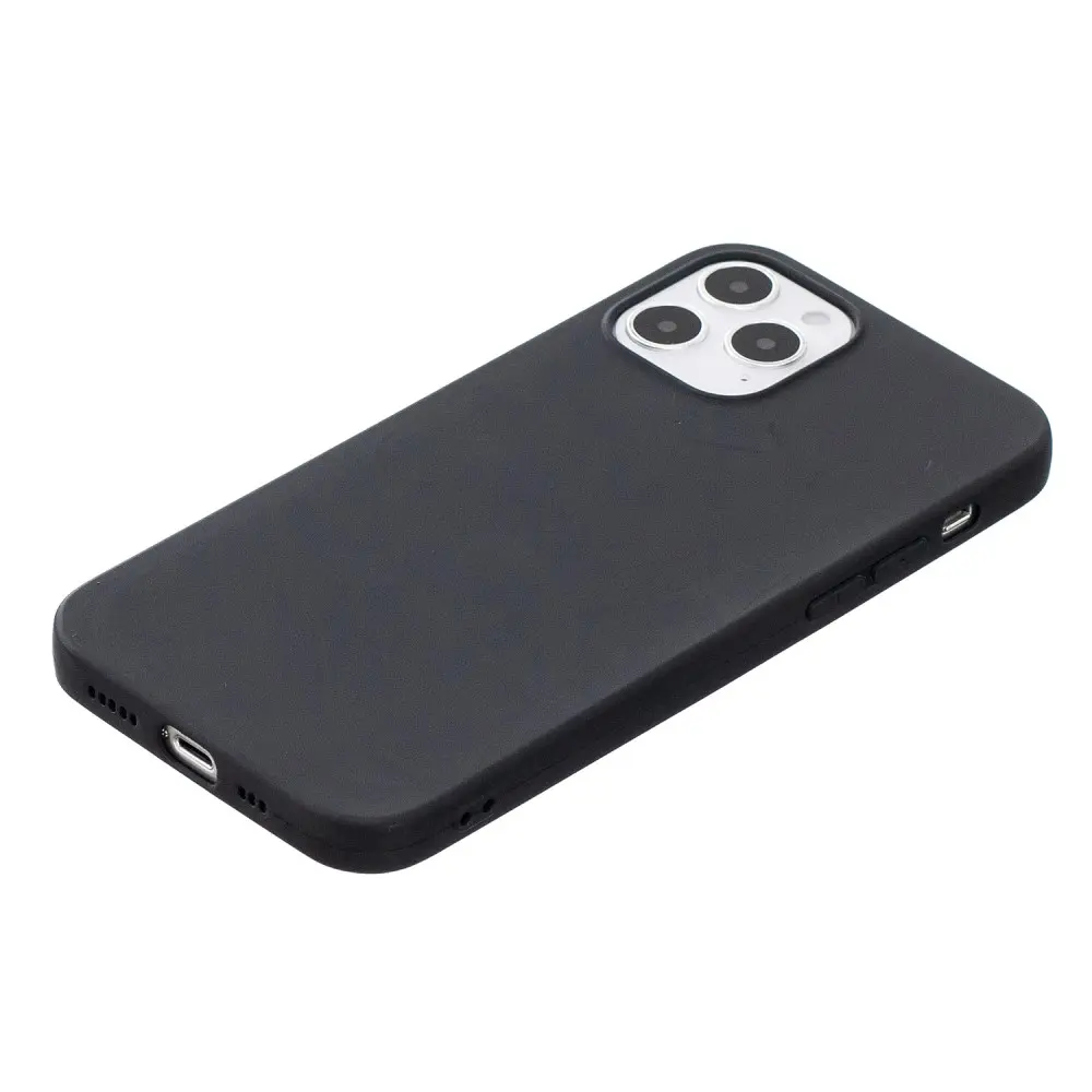 TPU Skal iPhone 12/iPhone 12 Pro Svart