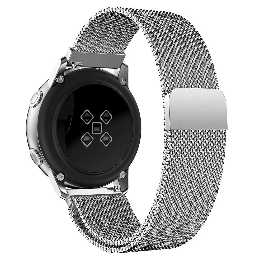 Armband Milanese Samsung Galaxy Watch Active Silver