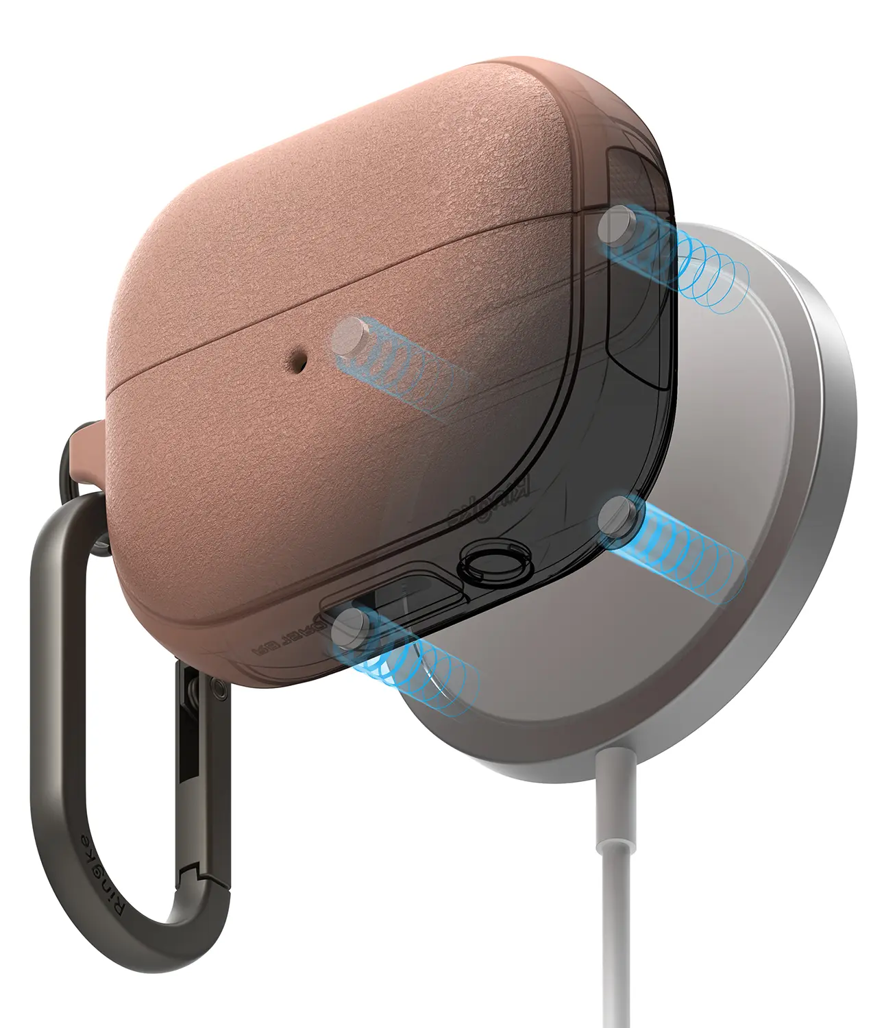 Onyx Magnetic Case Samsung Galaxy Buds 3 Pro Constant Coral