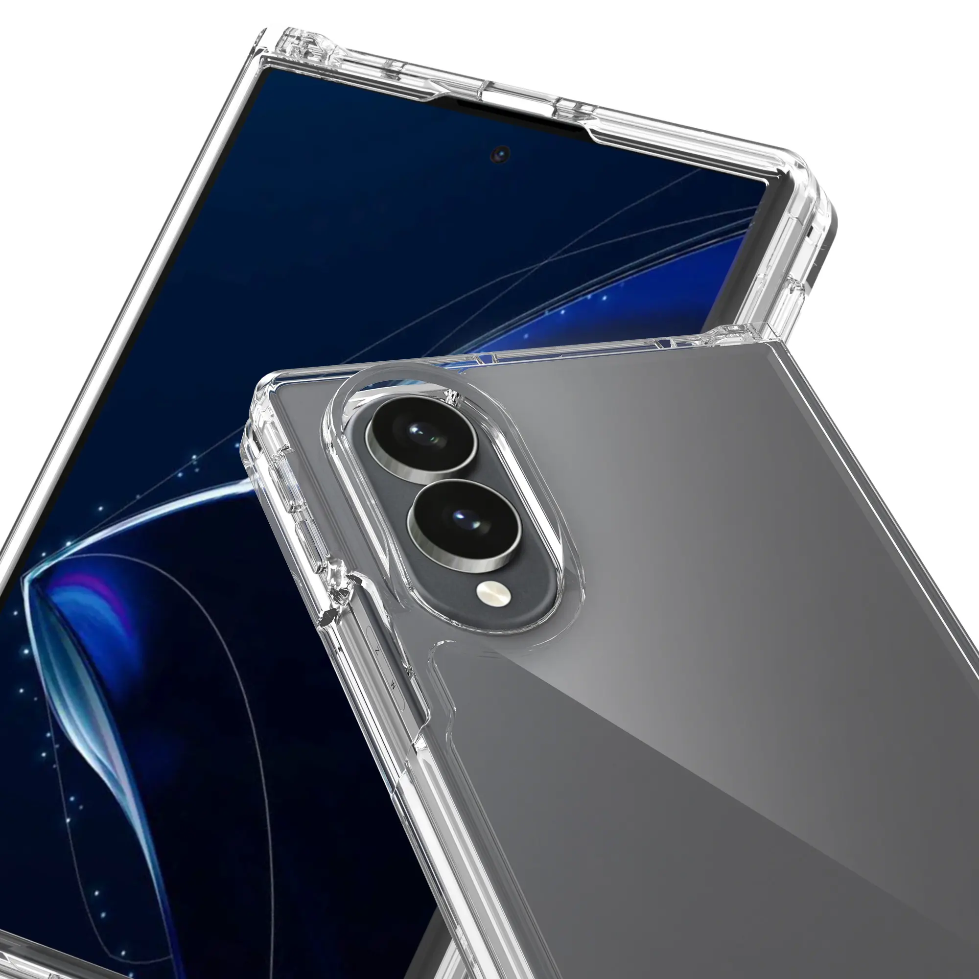Hybridskal Samsung Galaxy Z Fold 8 transparent