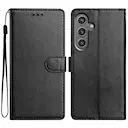 Læderetui Samsung Galaxy S25 FE Sort