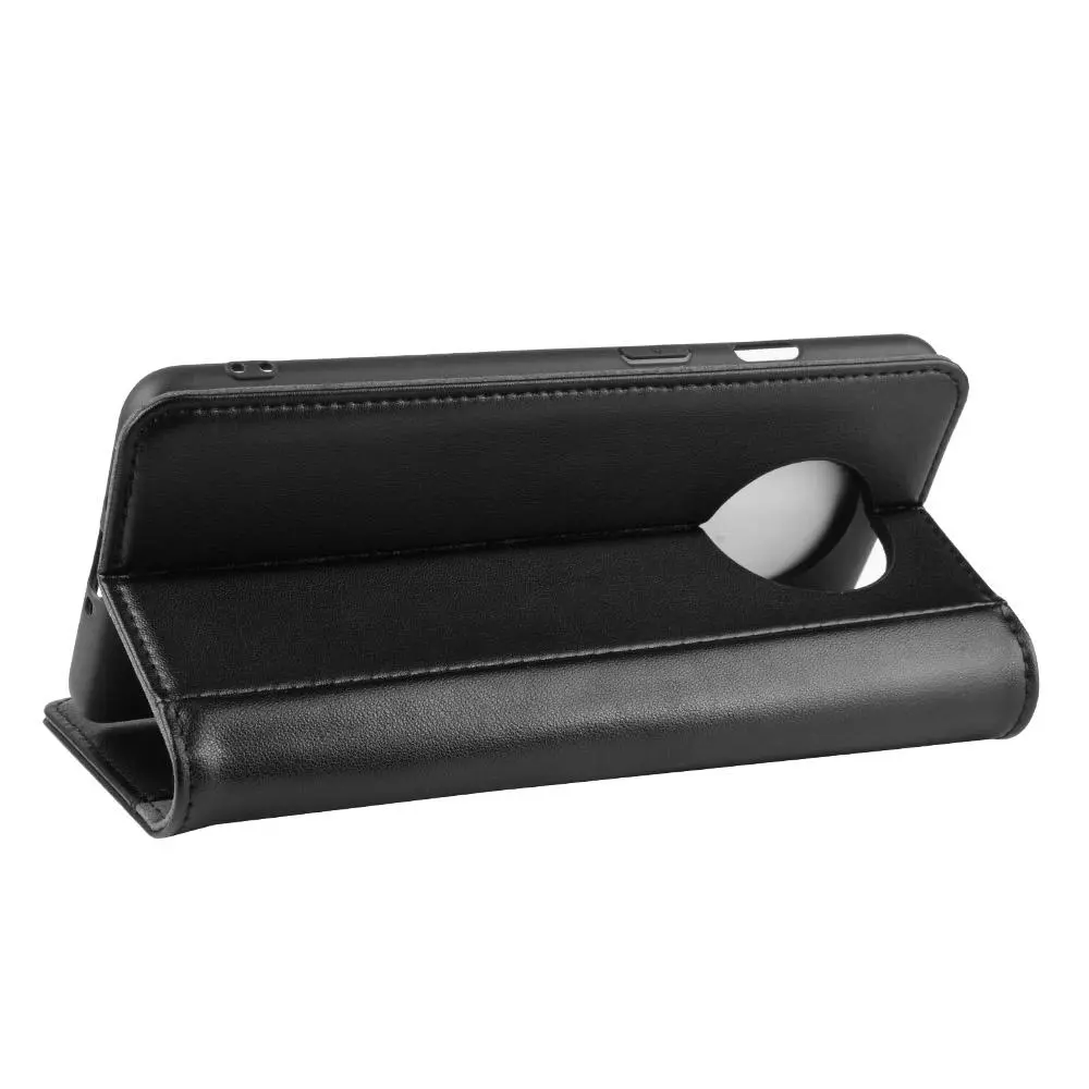 Äkta Läderfodral  OnePlus 7T Svart