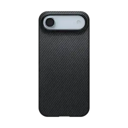 iPhone Air MagSafe Edge -suojakuori aramidkuidusta, Musta