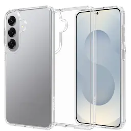 Samsung Galaxy S26 Plus Crystal Hybrid-suojakuori, Kirkas