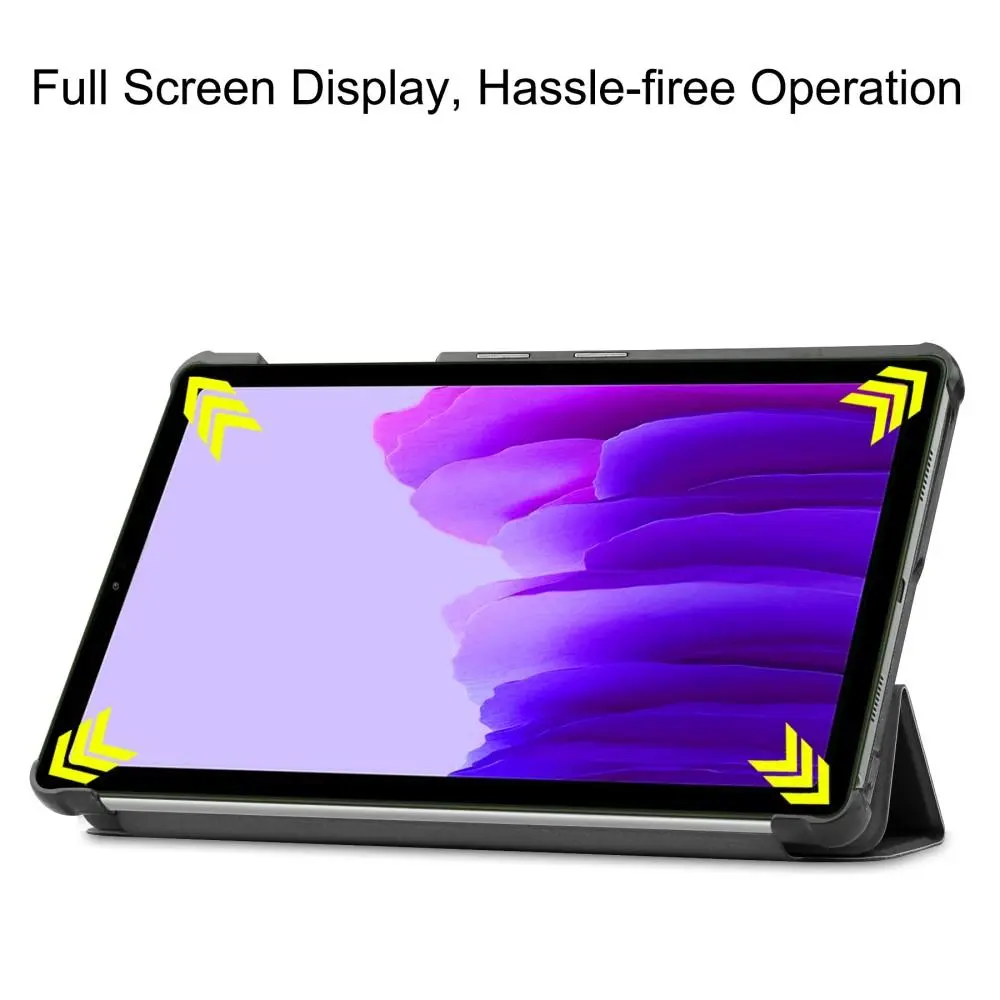 Fodral Tri-fold Samsung Galaxy Tab A7 Lite Svart