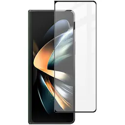 Heltäckande Härdat Glas Skärmskydd Samsung Galaxy Z Fold 5 svart