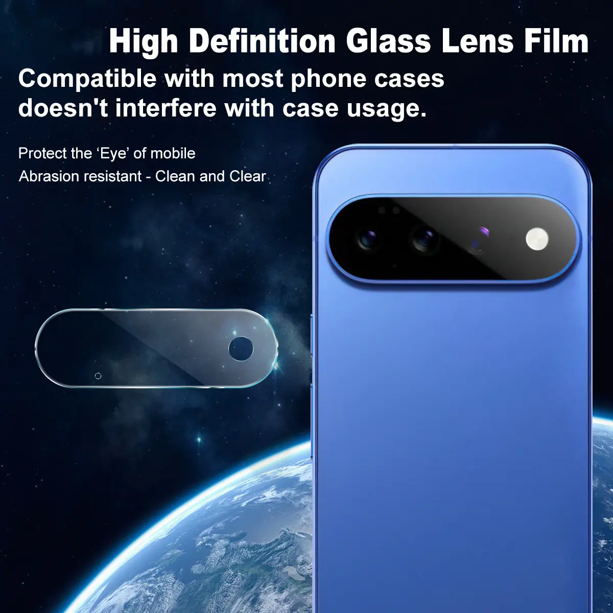 Härdat Glas Kameraskydd Google Pixel 11 Pro XL transparent