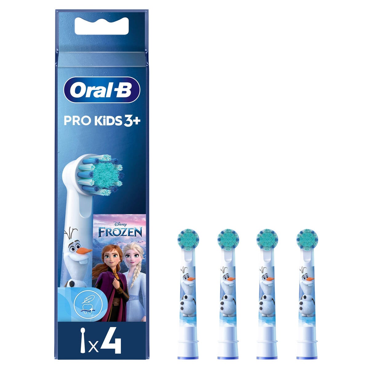 Oral-B Pro Kids 3+ børstehoder 4-pakning, Frozen