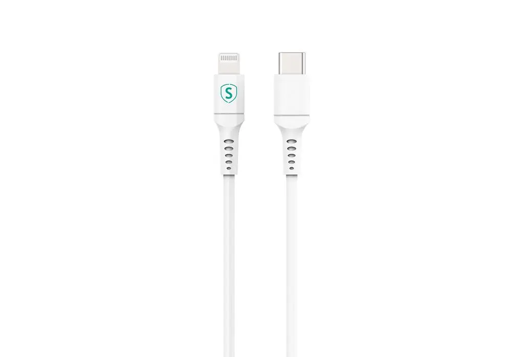 USB-C til Lightning-kabel 60W 2m Hvid