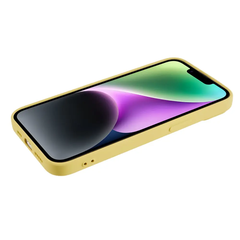 Stöttåligt Skal TPU iPhone 15 Gul