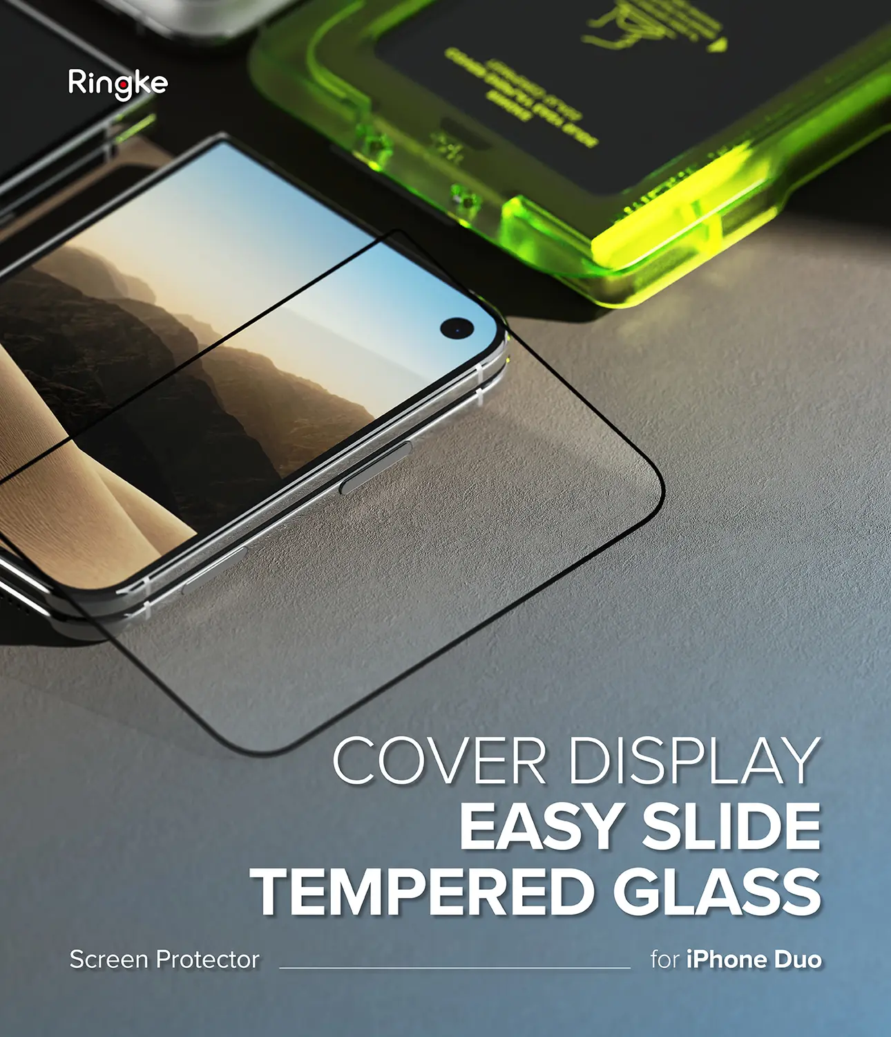 Cover Display Easy Slide Glass iPhone Duo (2-pack)