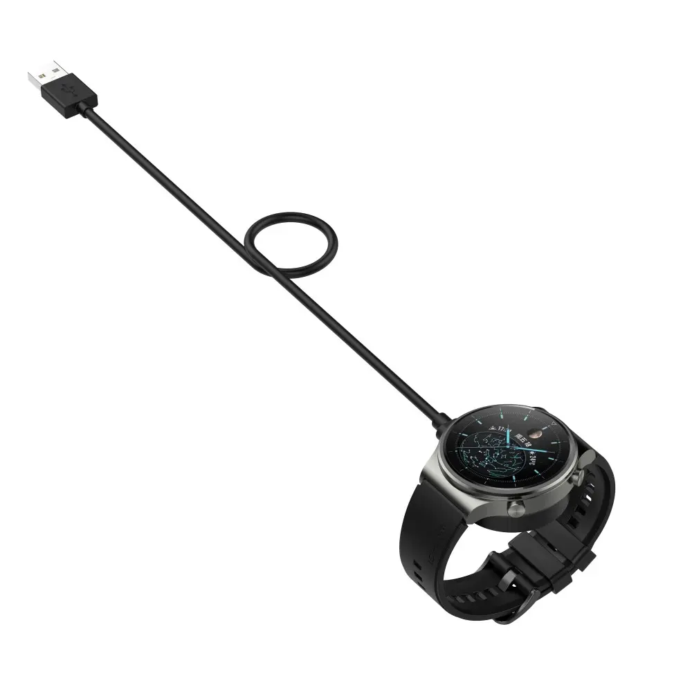 Magnetisk laddare 1m Huawei Watch GT 5 46mm Svart