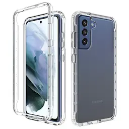 Full Cover Case Samsung Galaxy S21 FE Gennemsigtig
