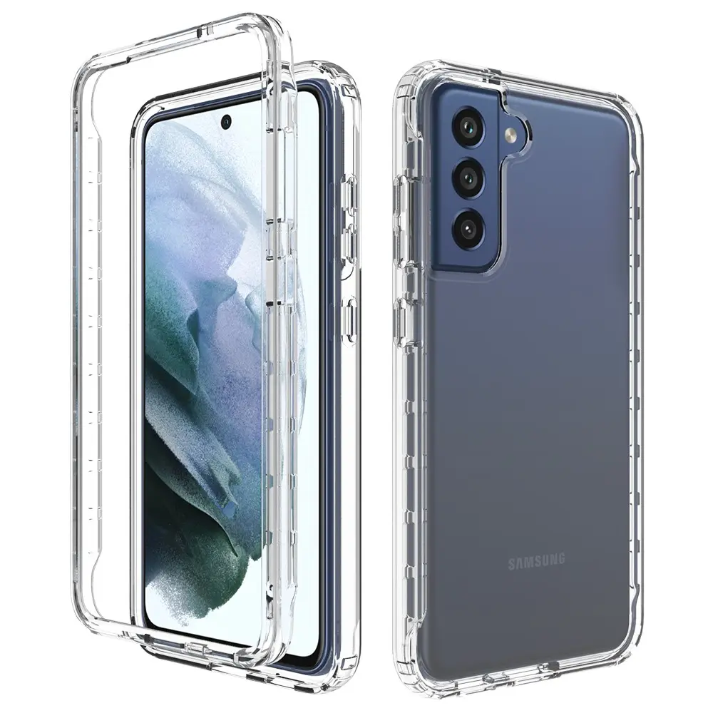 Full Cover Case Samsung Galaxy S21 FE Gennemsigtig