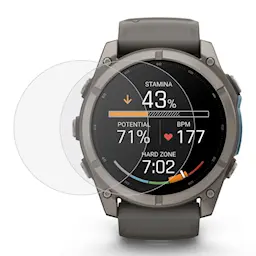 2-Pak hærdet Glas 0.3mm Skærmbeskytter Garmin Fenix 9 51mm