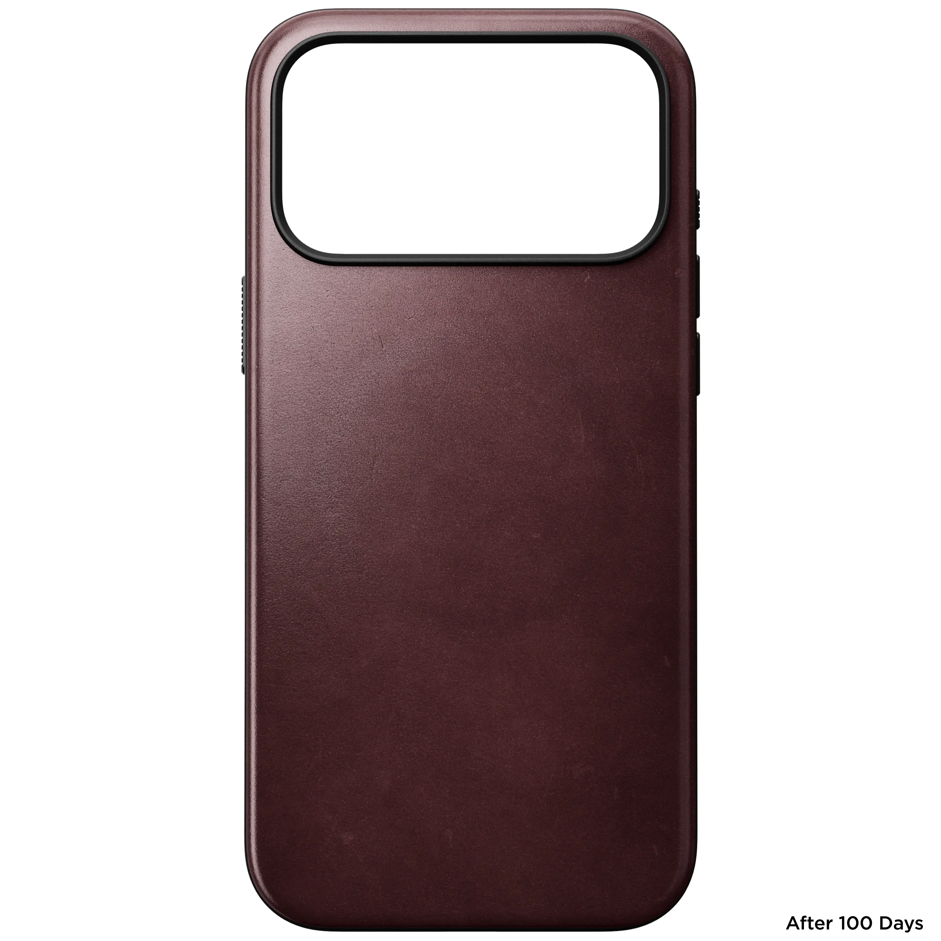 iPhone 18 Pro Max Modern Case Horween Leather MagSafe Burgundy