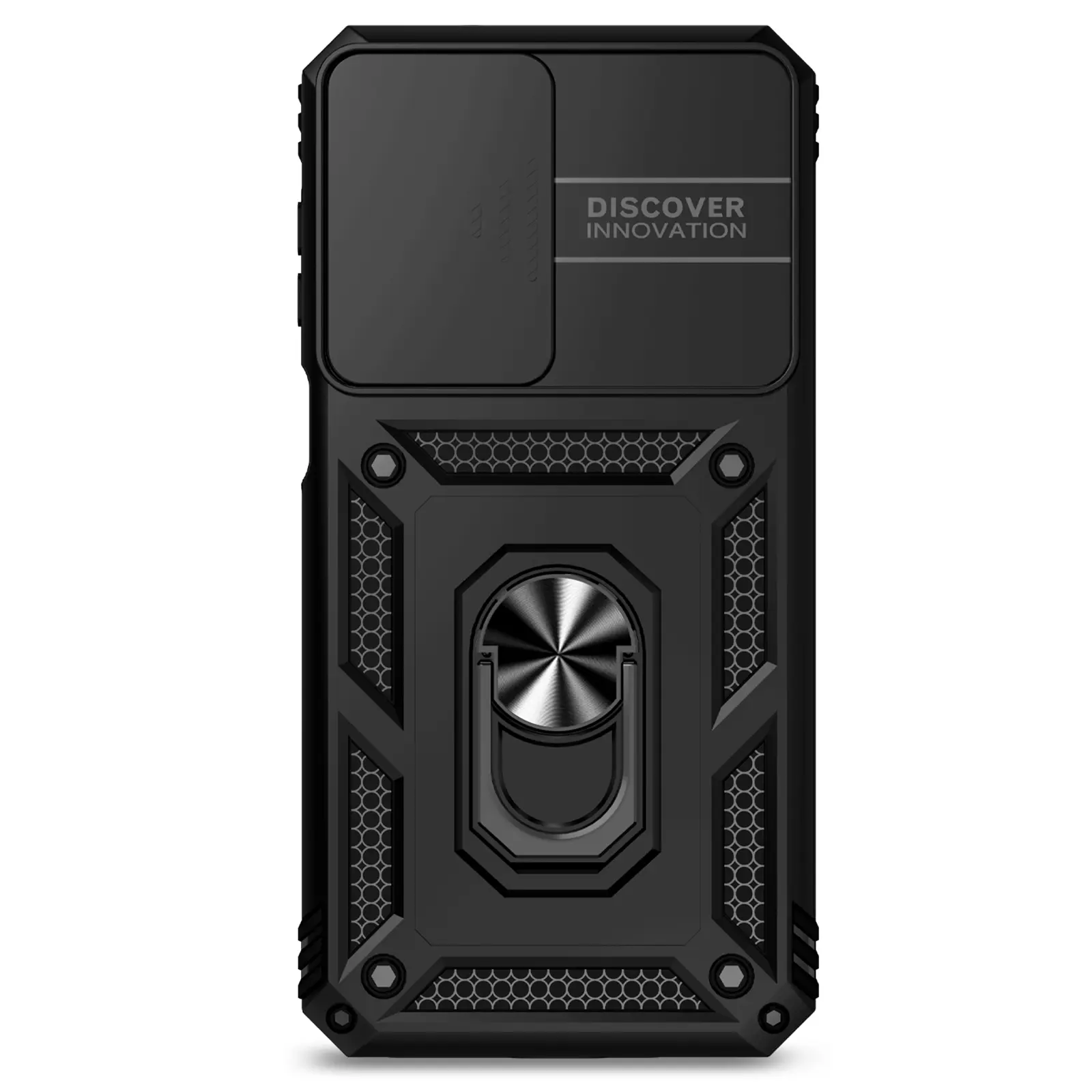 Hybridskal Ring + Kameraskydd Samsung Galaxy A27 Svart