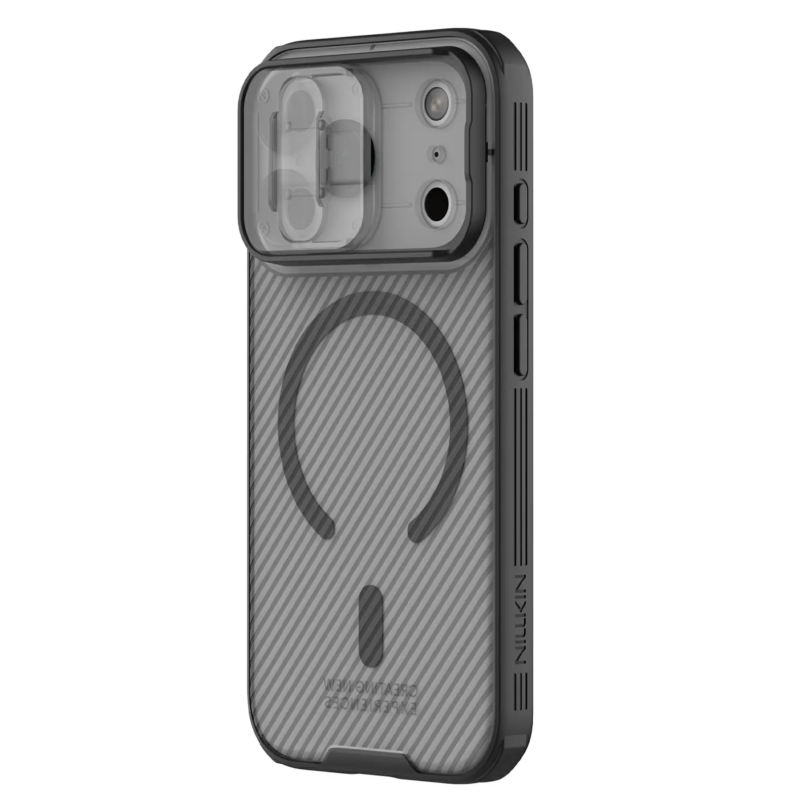 CamShield Skal MagSafe iPhone 17 Pro Svart/transparent