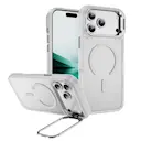 Hybridcover Kickstand MagSafe iPhone 17 Pro Gennemsigtig