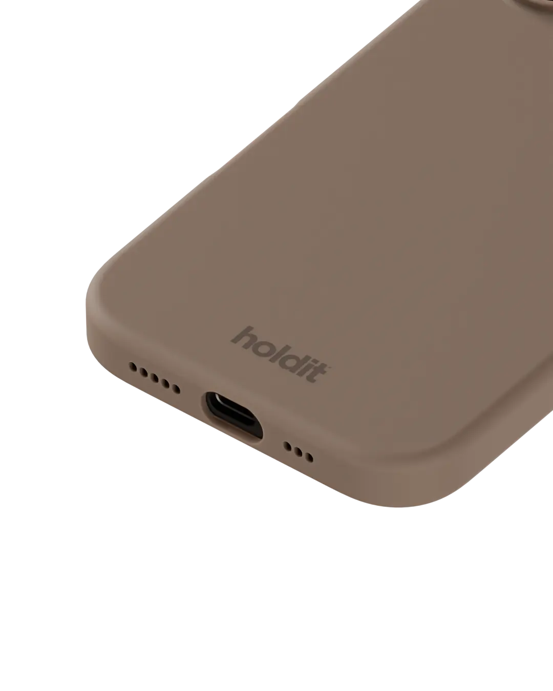 Silikonskal iPhone 16 Mocha Brown