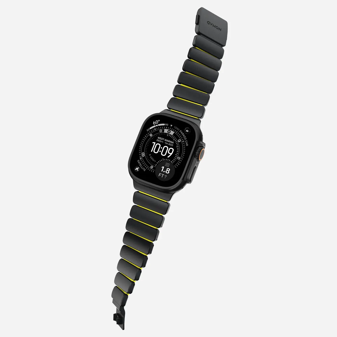 Stratos Band Apple Watch SE 3 44mm Black Titanium - Volt