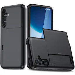 Deksel Kortholder Samsung Galaxy S25 FE Svart