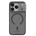 iPhone 17 Pro MagSafe-deksel med kamerabeskyttelse - CamShield, Svart/gjennomsiktig