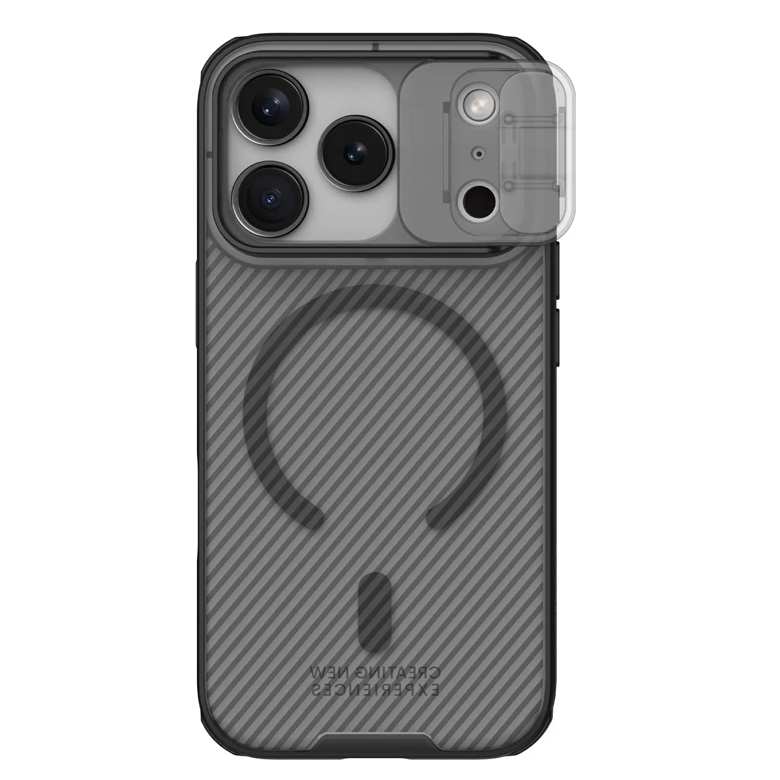 CamShield Skal MagSafe iPhone 17 Pro Svart/transparent