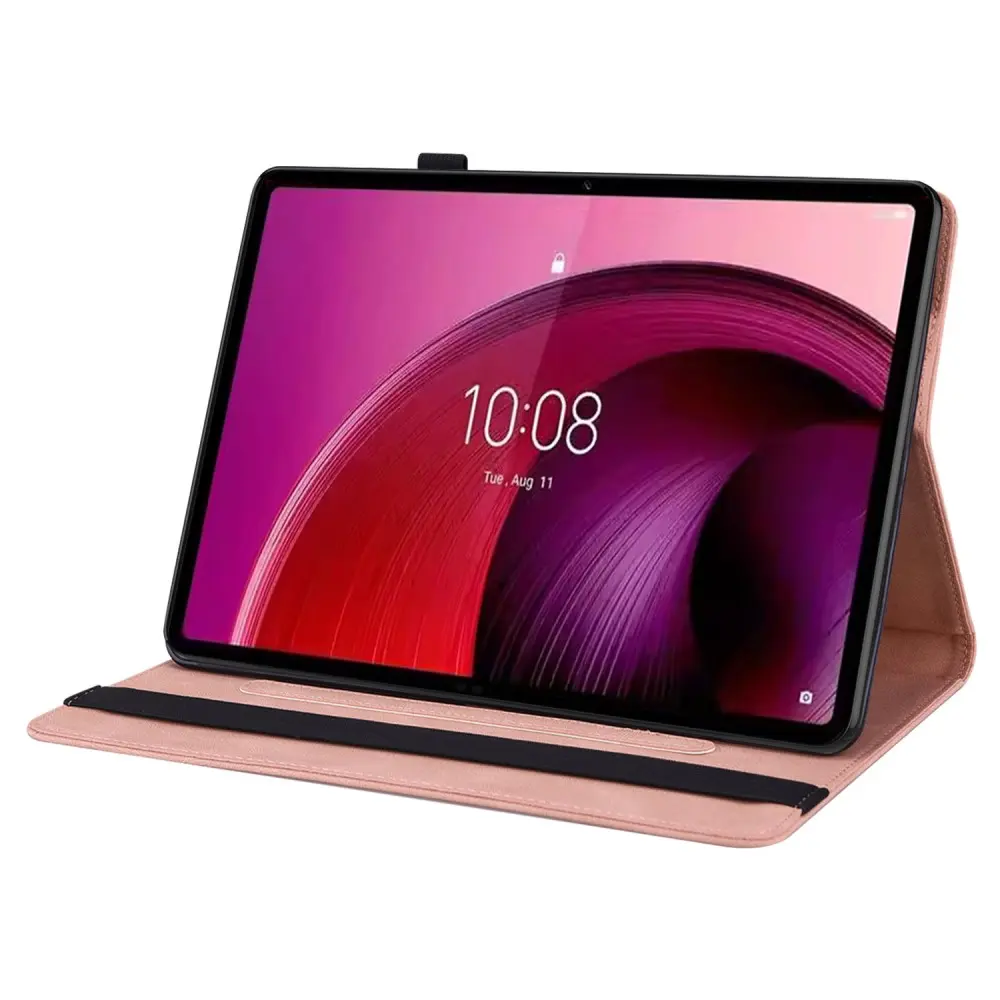 Läderfodral Fjärilar  Lenovo Tab M11 Rosa