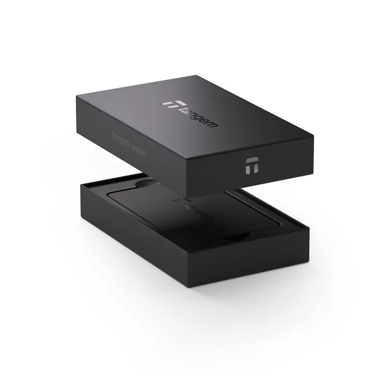 Crypto Hardware Wallet 2 Card set svart