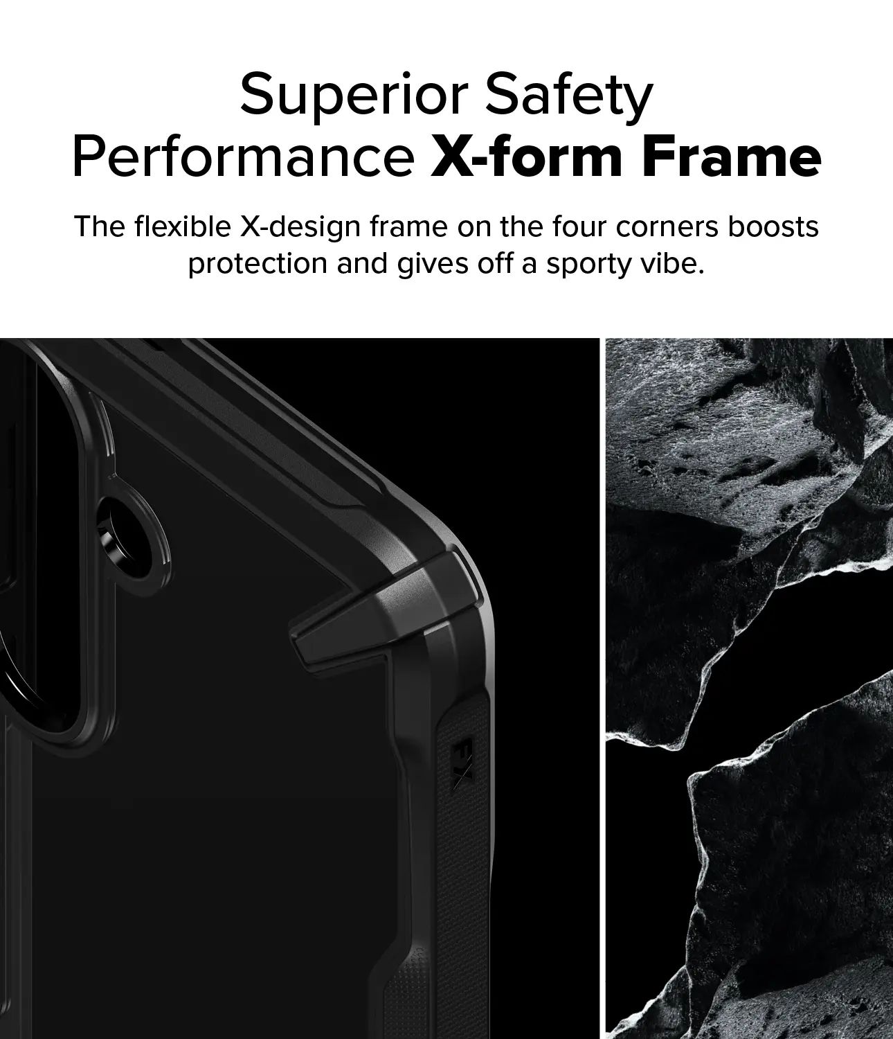 Fusion X Case Samsung Galaxy S25 Svart