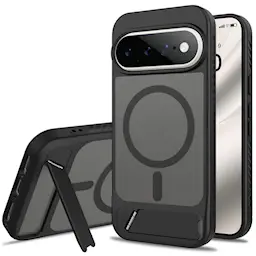 Google Pixel 11 Magnetisk hybridcover med indbygget stativ , Sort