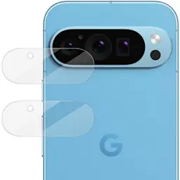 2-pak Hærdet Glas Linsebeskytter Google Pixel 9 Pro Gennemsigtig