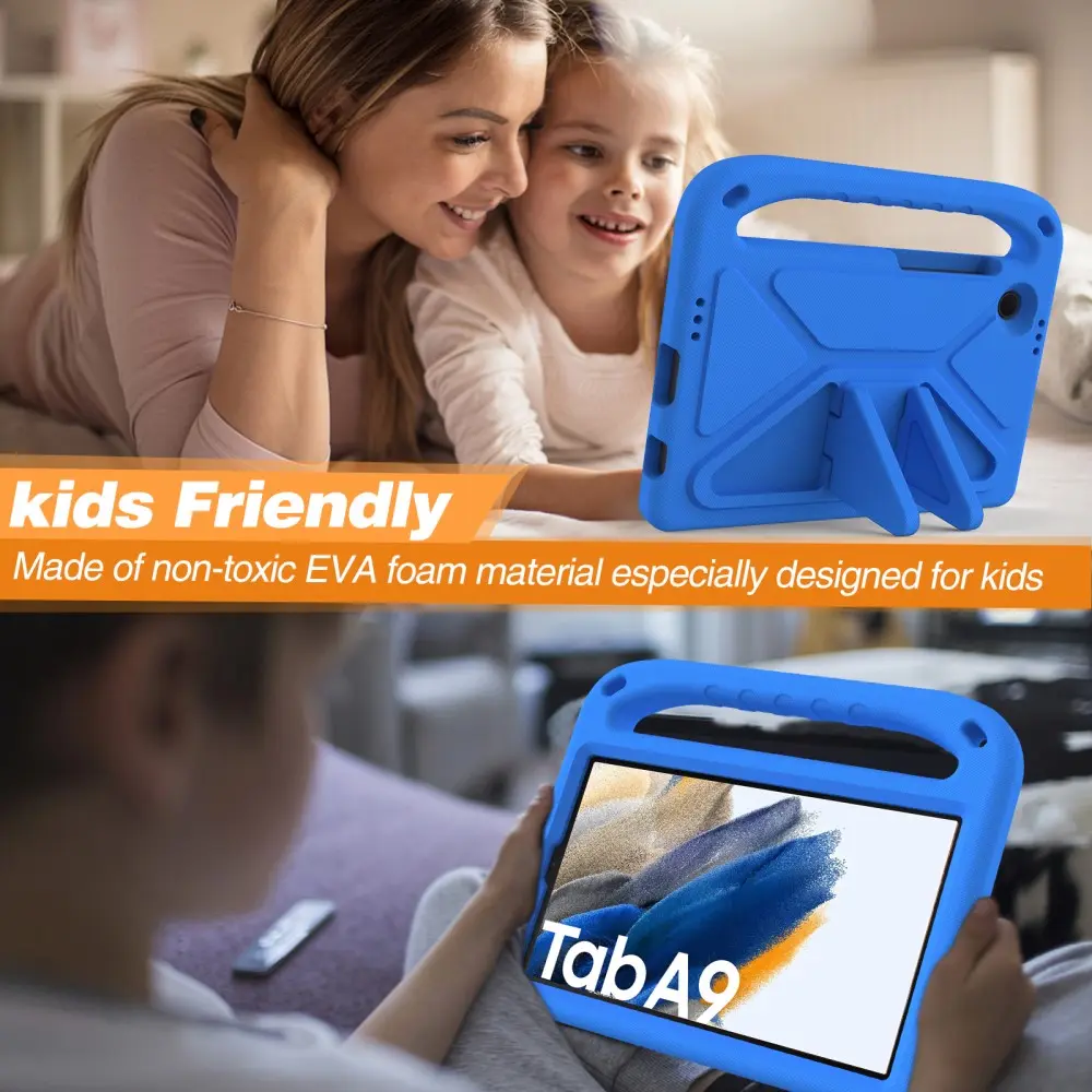 Skal EVA med Handtag Samsung Galaxy Tab A9 Blå