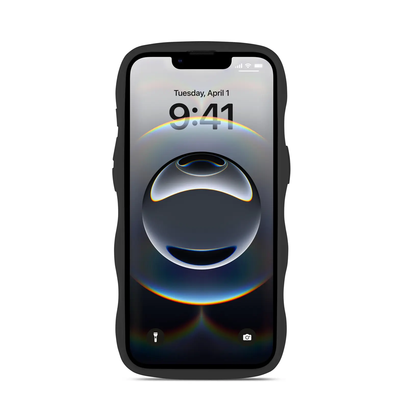 The Wave Case iPhone 17e Svart