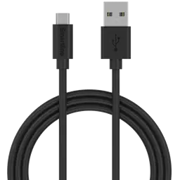 USB Cable MicroUSB 1m musta
