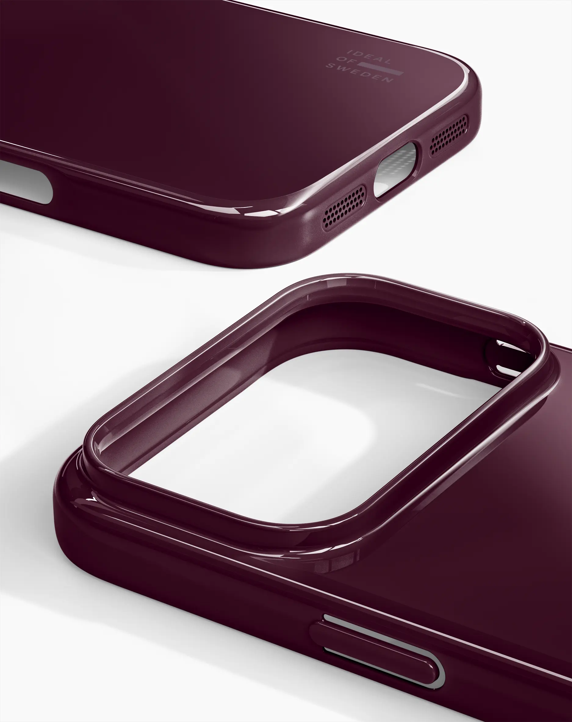Slim MagSafe Case iPhone 17 Pro Glossy Cherry