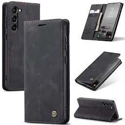 Slim Lommebokveske Samsung Galaxy S24 Svart