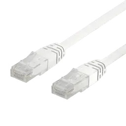 U/UTP Cat6 patchkabel 0,3 m hvid