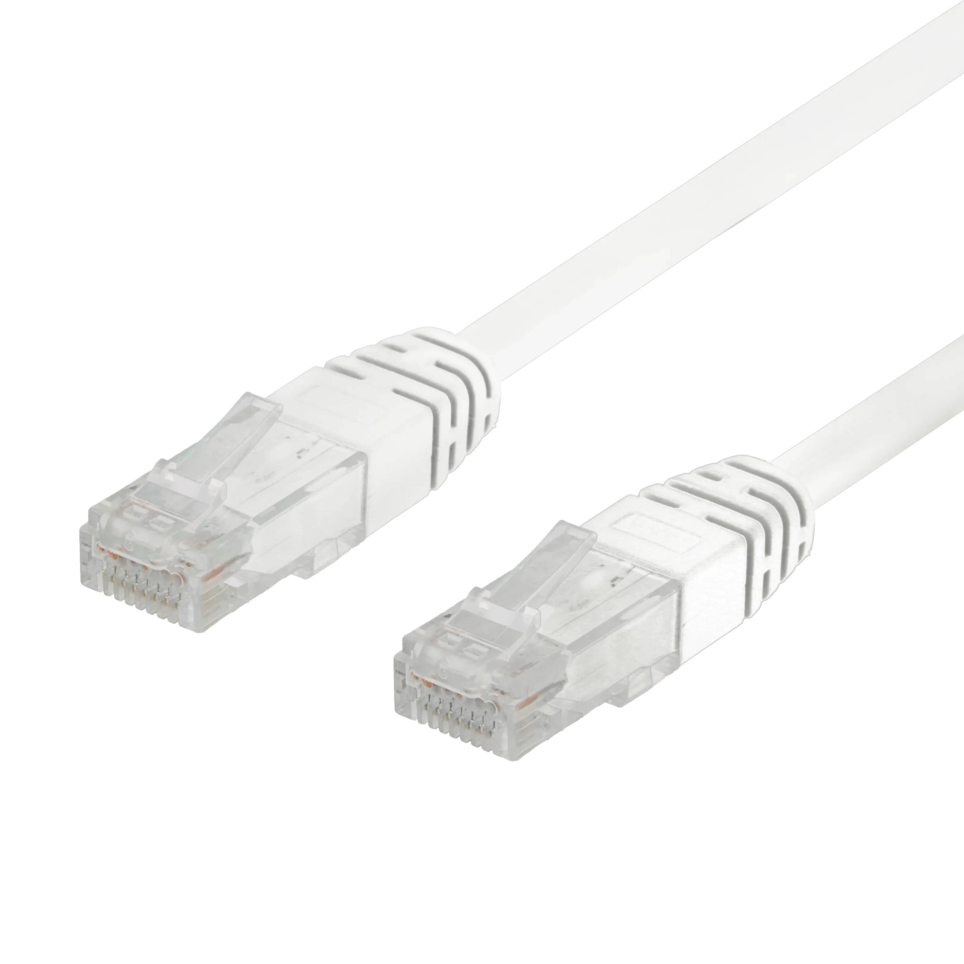 U/UTP Cat6 patchkabel 0,3 m hvid