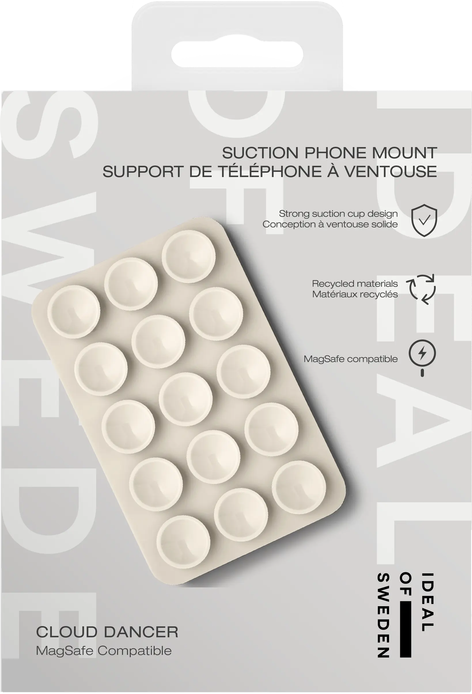 MagSafe Suction Phone Mount Cloud Dancer