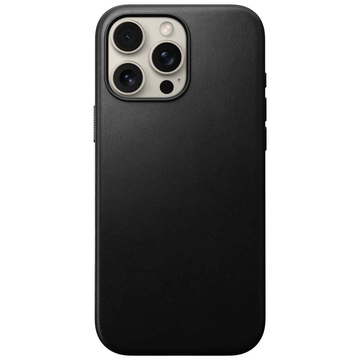 Nomad iPhone 16 Pro Max Modern Leather Case MagSafe Black - Deksel