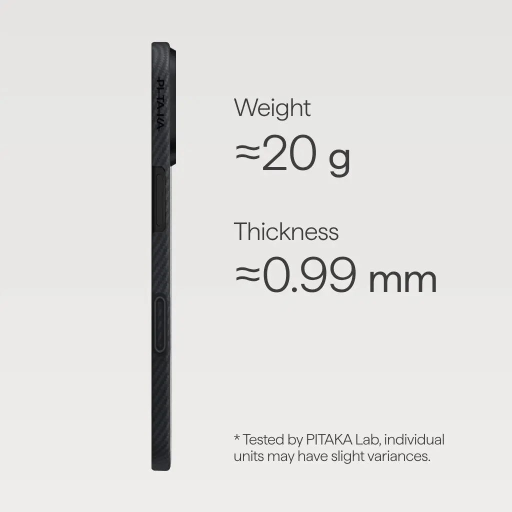 Edge MagSafe Skal iPhone 17 Svart