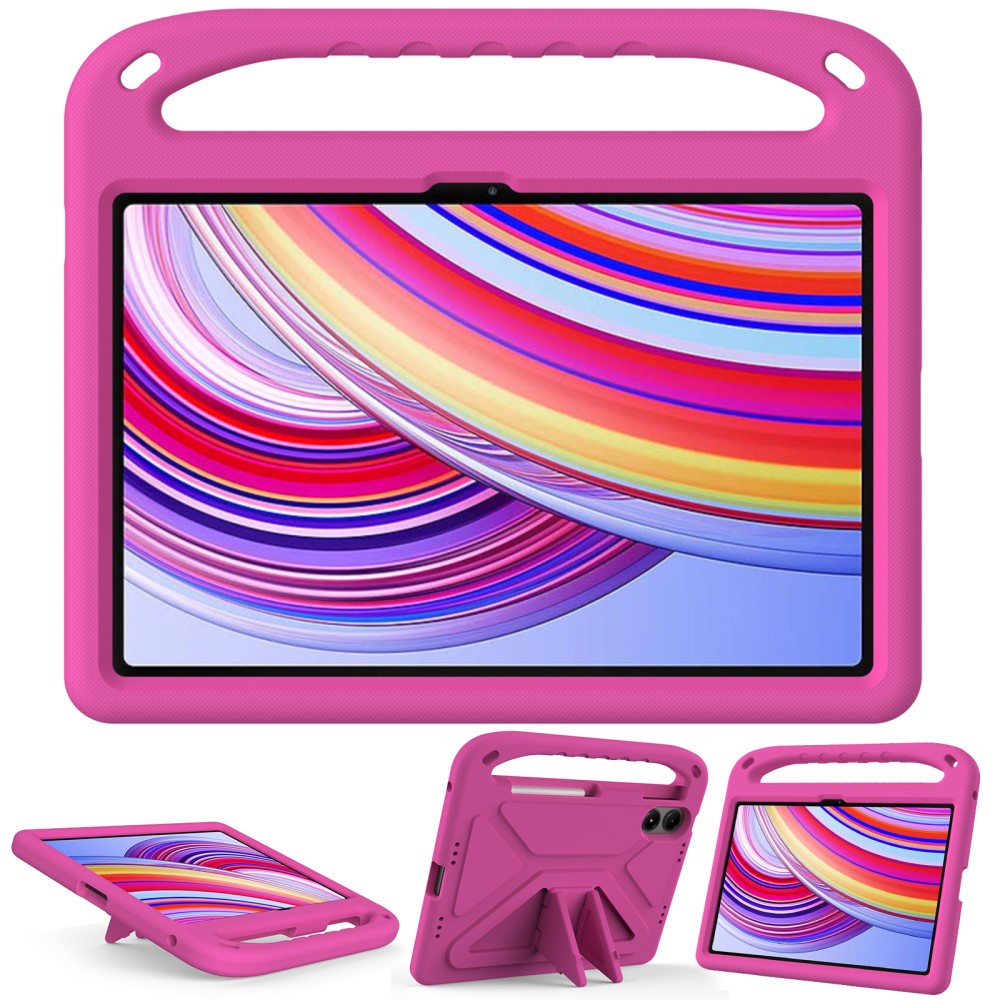 Etui EVA med håndtak for Xiaomi Redmi Pad Pro Rosa