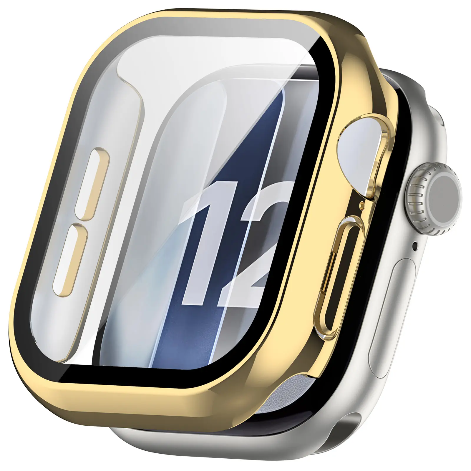 Full Cover Case Apple Watch Series 12 47mm Guld