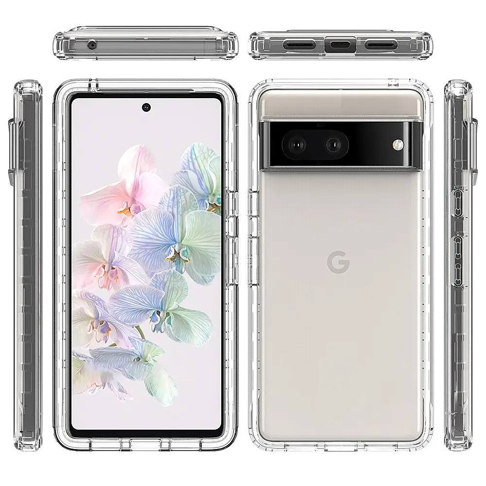 Full Protection Case Google Pixel 7 Genomskinlig