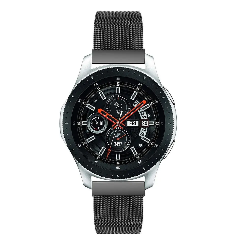 Armband Milanese Samsung Galaxy Watch 46mm Svart