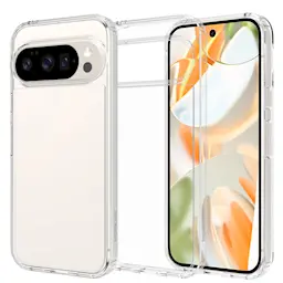 Google Pixel 10 Pro Crystal Hybrid-suojakuori, Kirkas