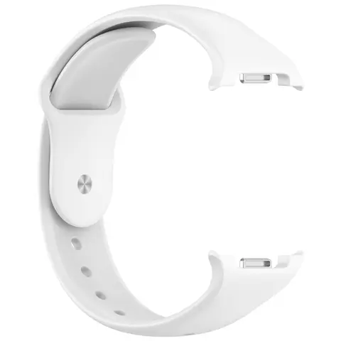 Silikonarmband Samsung Galaxy Watch 8 44mm Vit